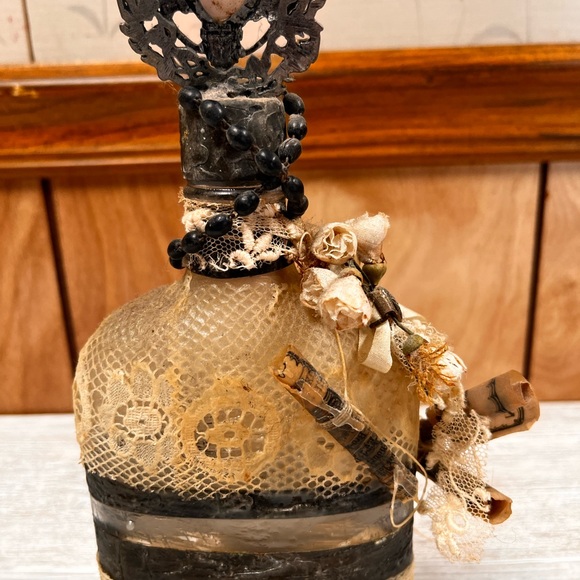 Mixed Media Vintage Bottle - Picture 6 of 8